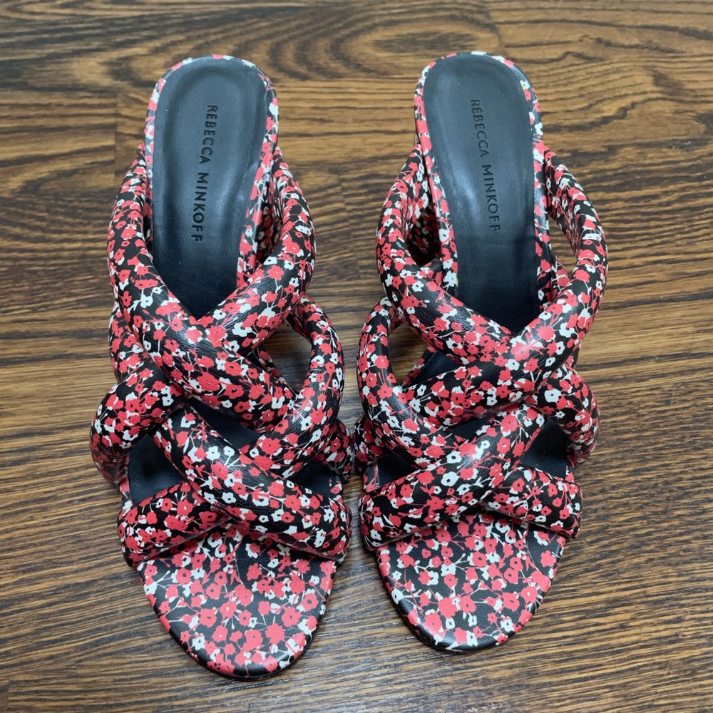 Brand new Rebecca Minkoff floral sandals